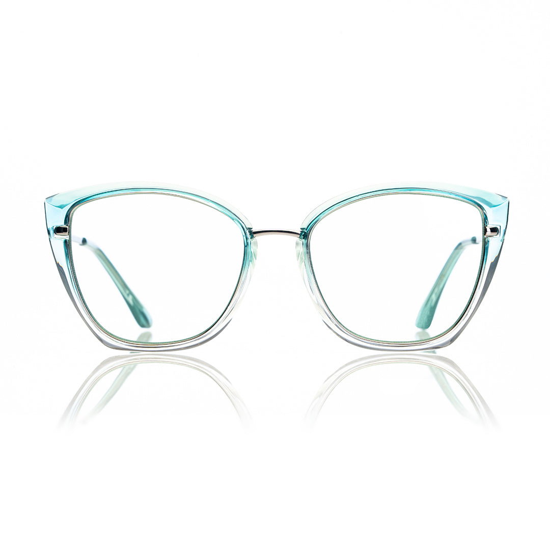 Oversized cat eye frames