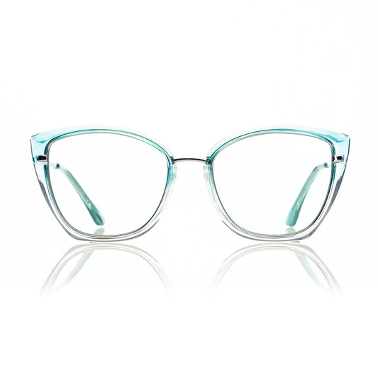 Oversized cat eye frames