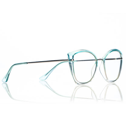 Oversized cat eye frames