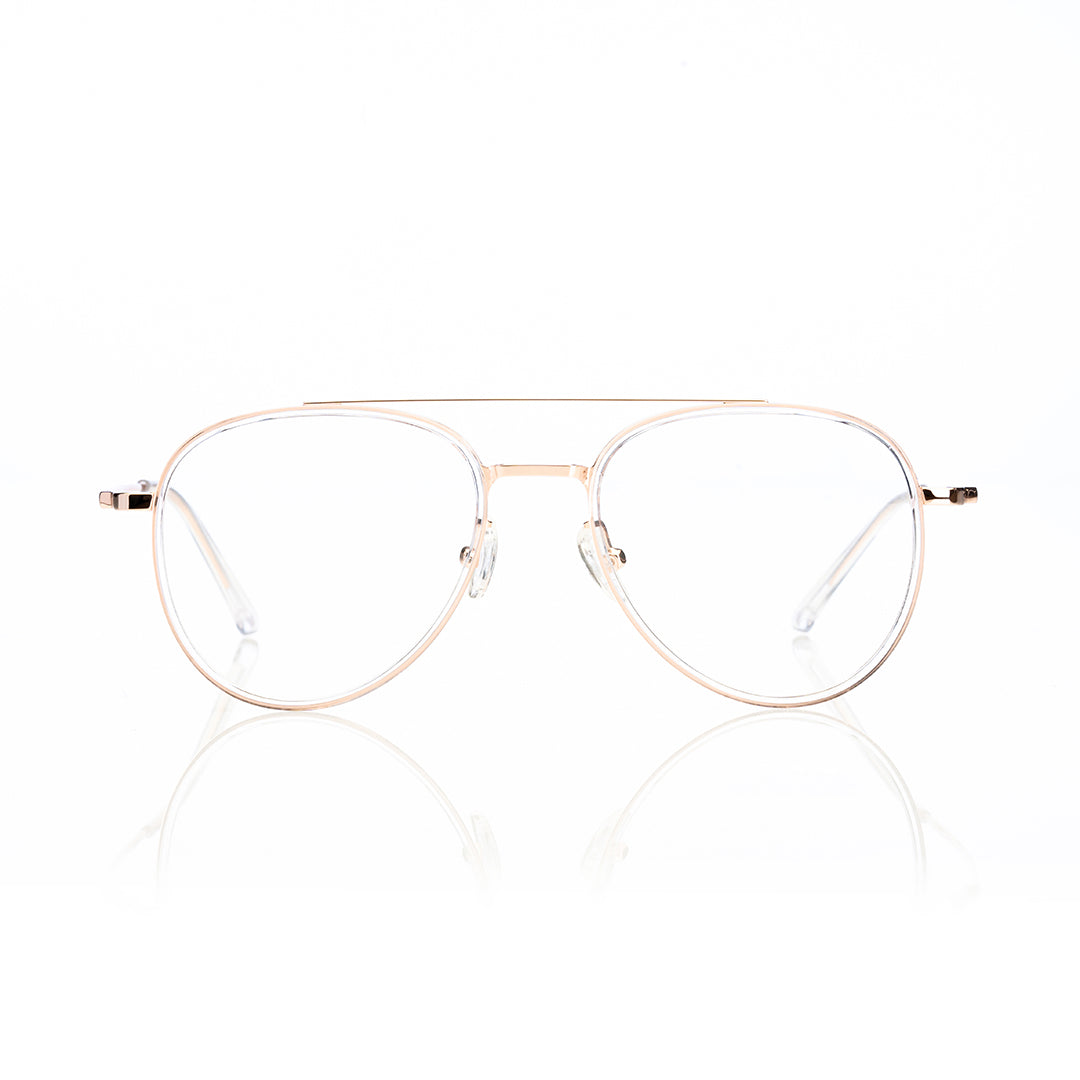 Classic aviator spectacle frames