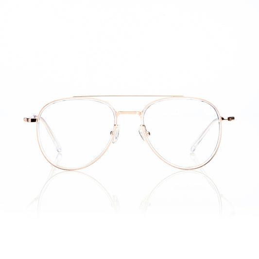 Classic aviator spectacle frames