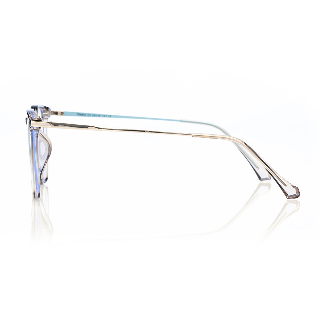 Oversized square eyeglasses