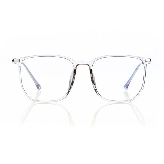 Oversized square eyeglasses