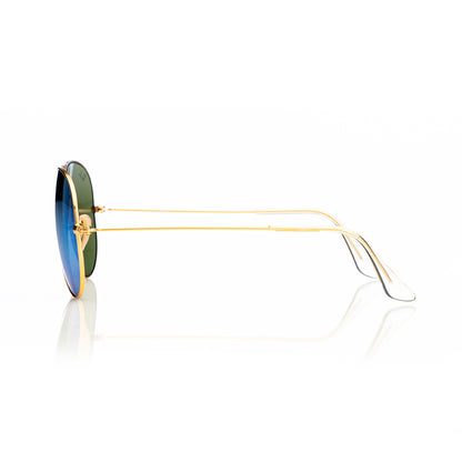 RayBan Aviator mirror non-polarized sunglass