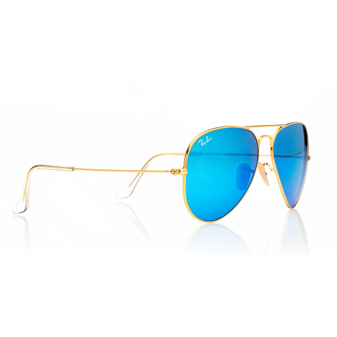 RayBan Aviator mirror non-polarized sunglass